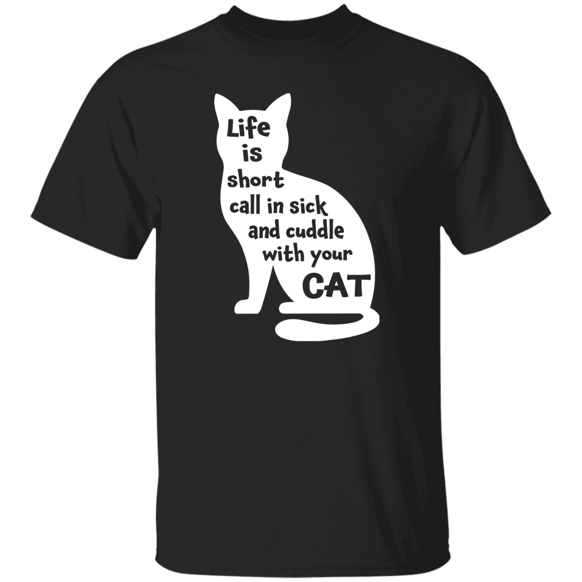Cuddle With Your Cat T-shirt