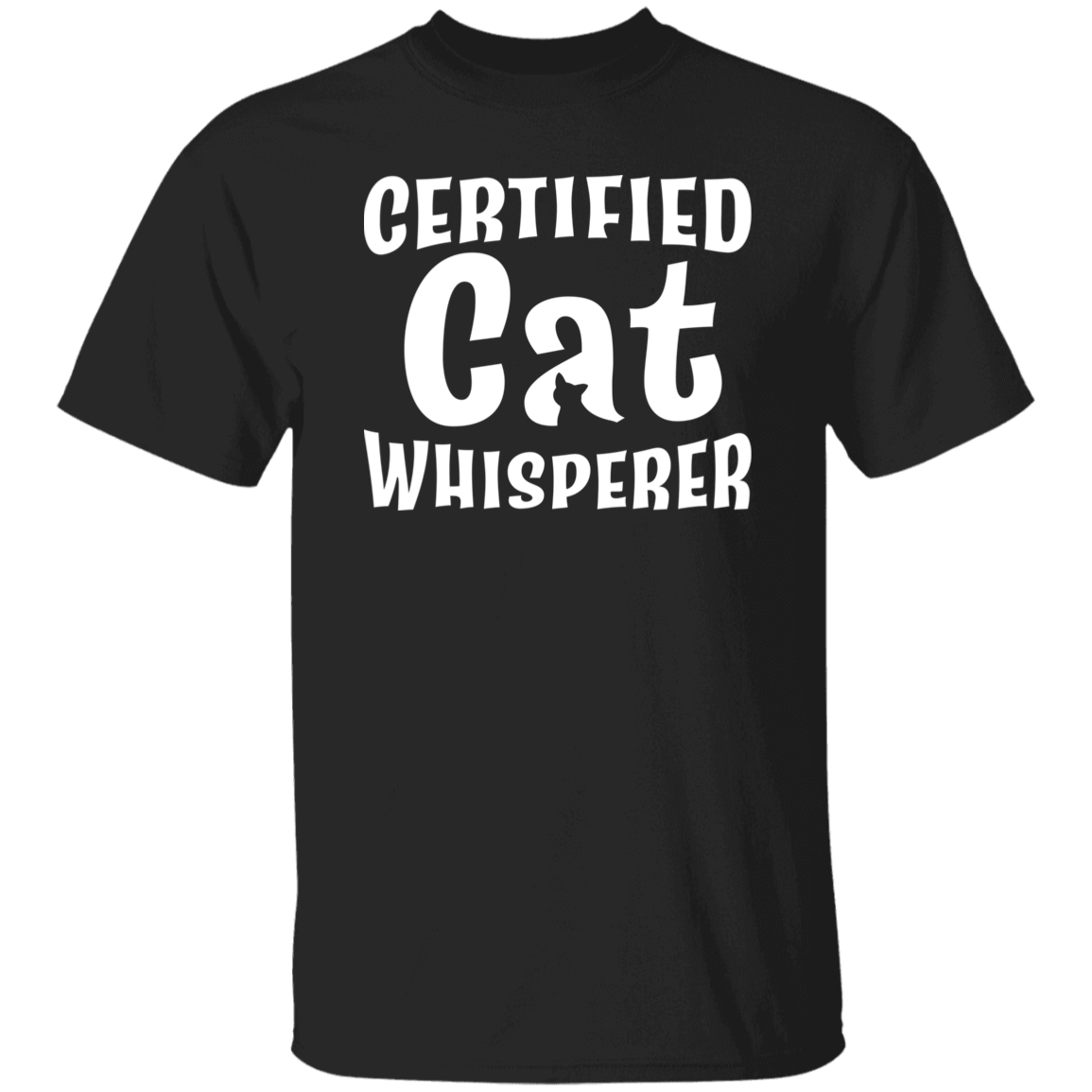 Certified Cat Whisperer T-shirt