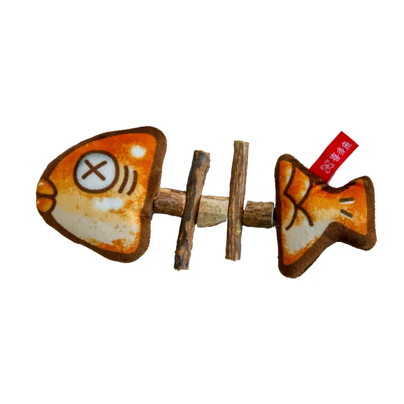 Fishbone Silvervine Cat Toy