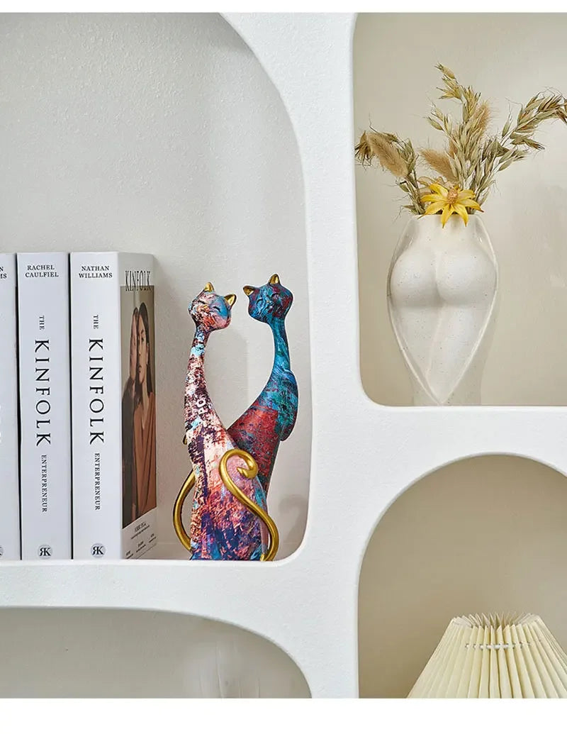 Modern Muse Cat Figurine Set
