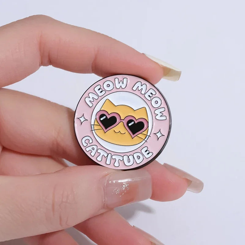 Cat Lady Club Enamel Pin