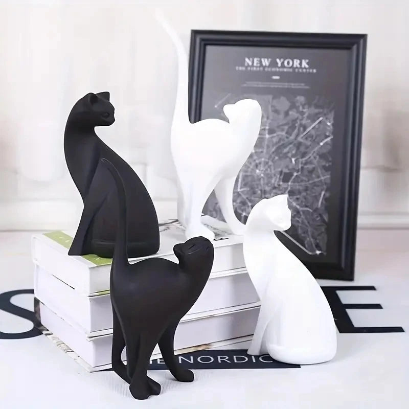 Purrfect Pose Cat Figurine