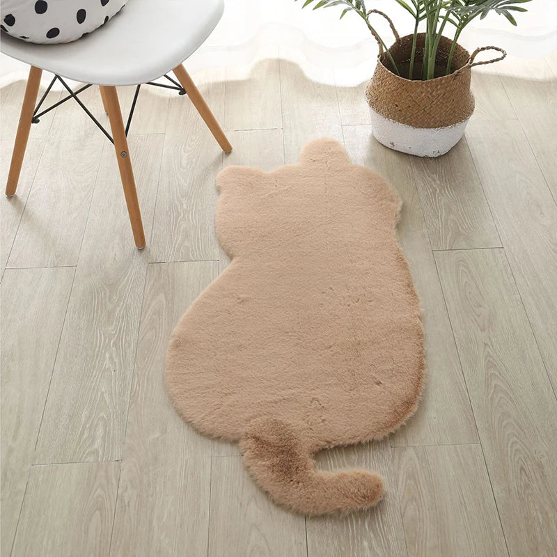 Purrfect Plush Cat Rug