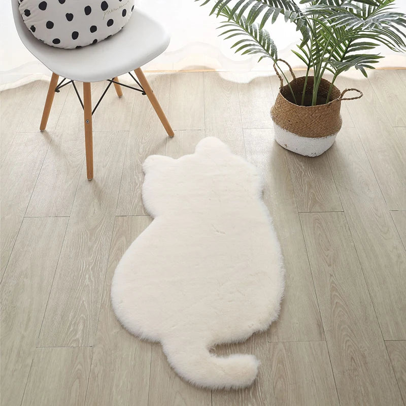 Purrfect Plush Cat Rug