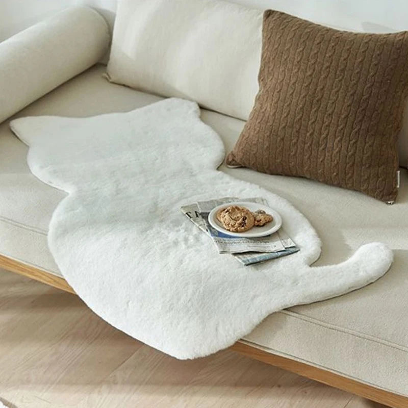 Purrfect Plush Cat Rug