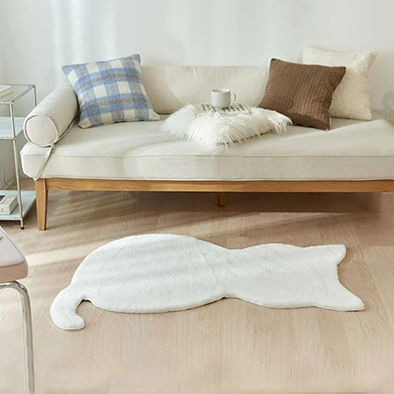 Purrfect Plush Cat Rug