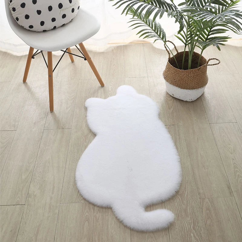 Purrfect Plush Cat Rug