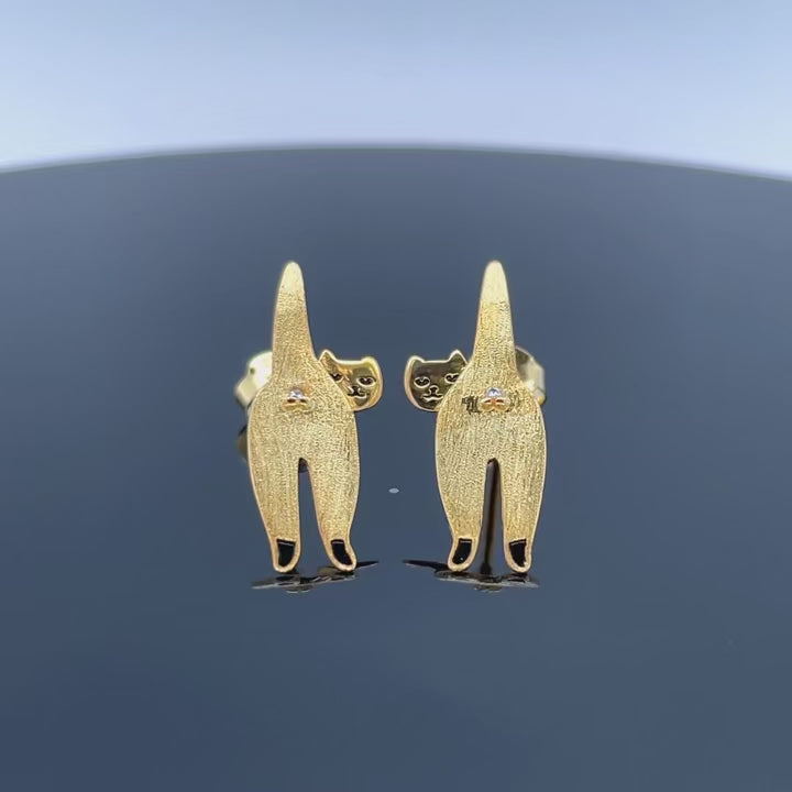 Video of Cat Butt Earrings