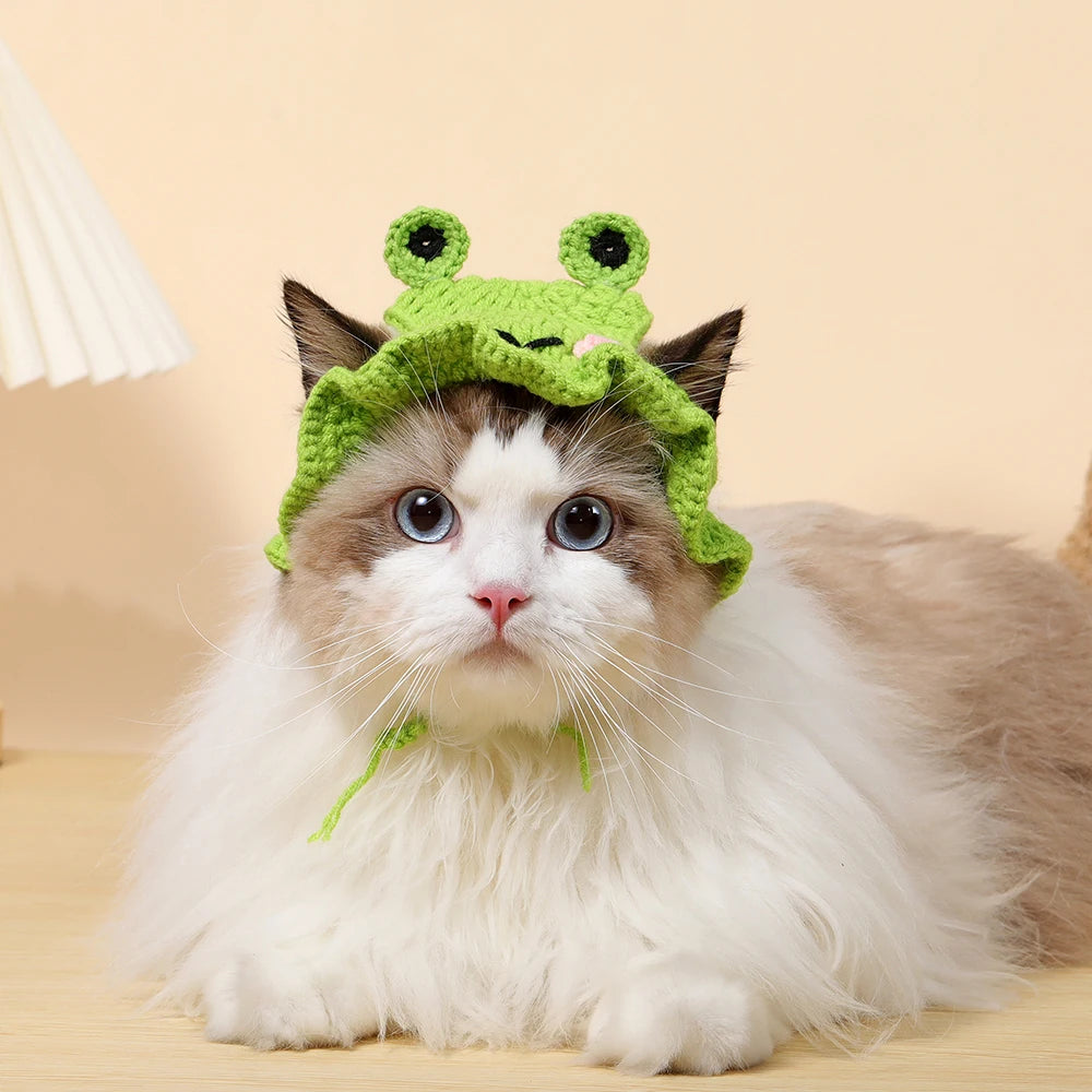 Handmade Kitty Knit Cap