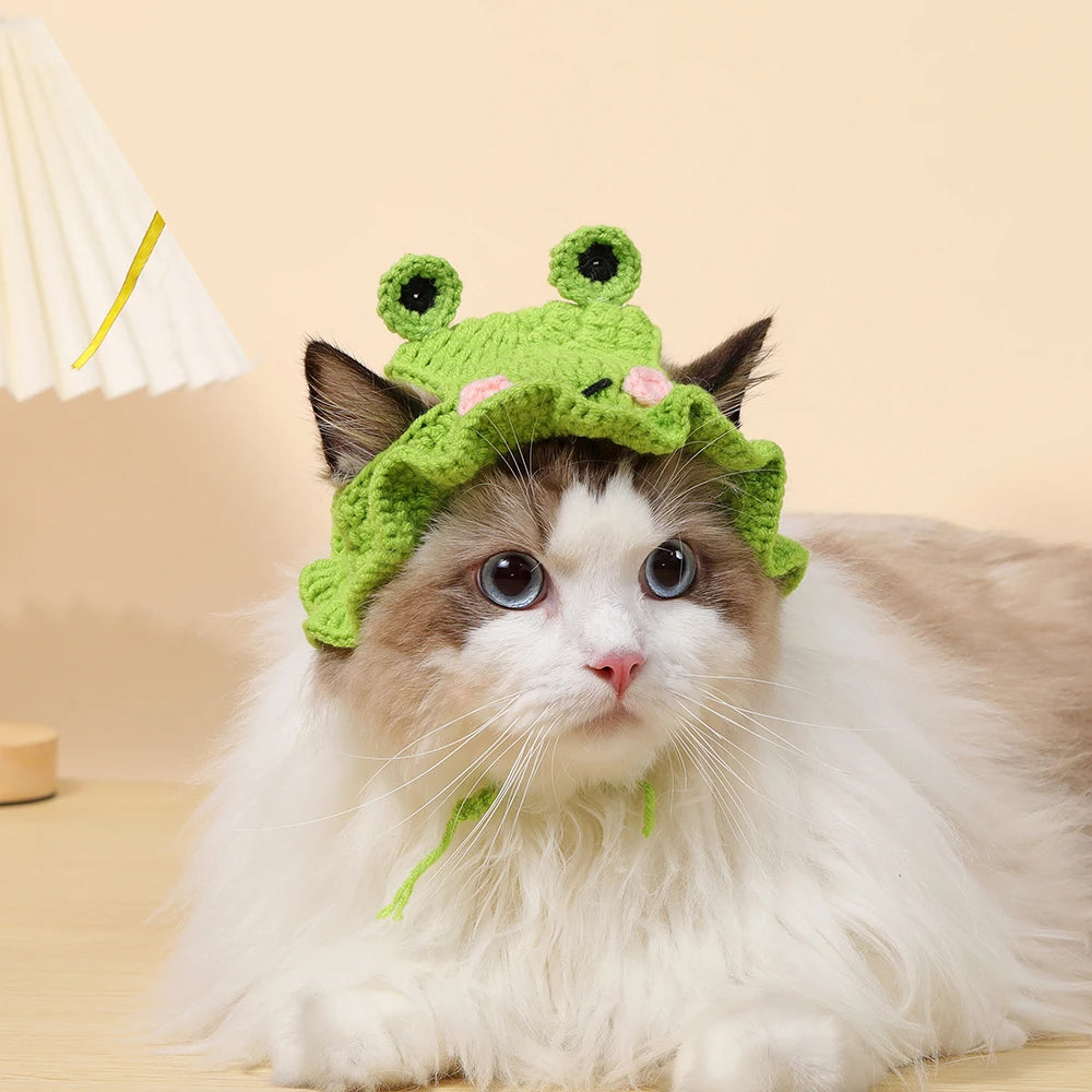 Handmade Kitty Knit Cap
