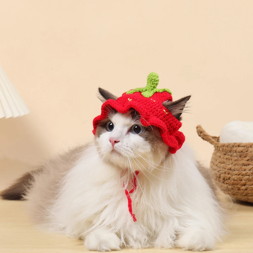 Handmade Kitty Knit Cap