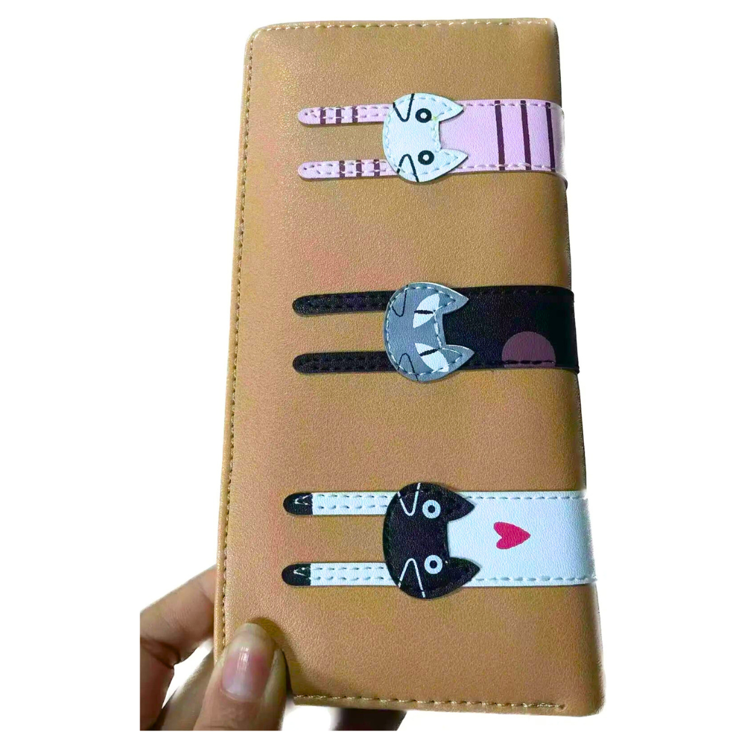 Kittens & Cash Faux Leather Wallet