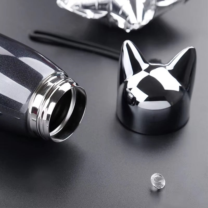 Kitty Kool Stainless Steel Vacuum Bottle