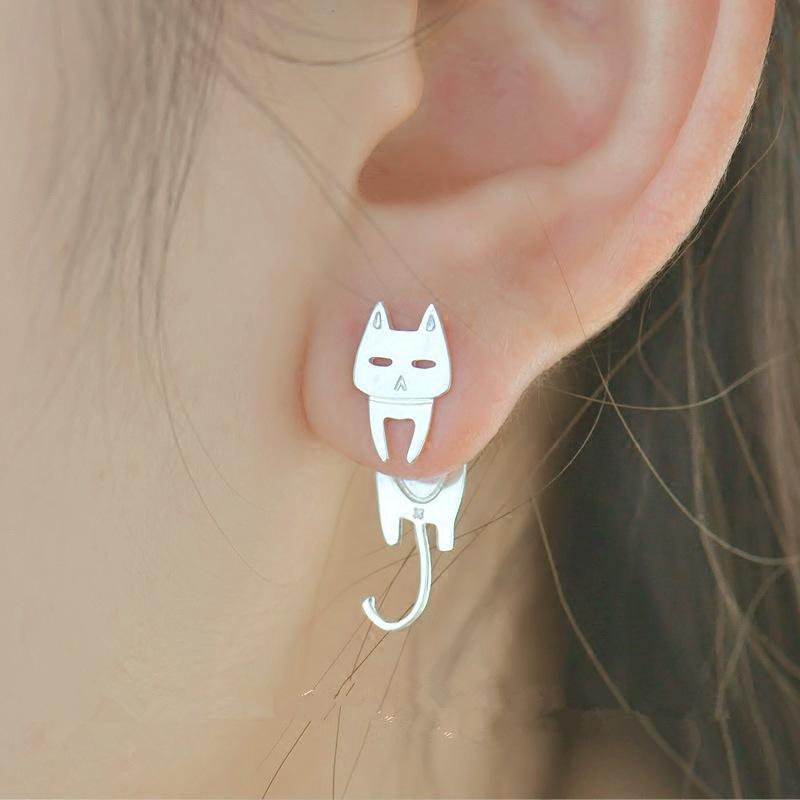 Whiskers & Fins Cat Earrings