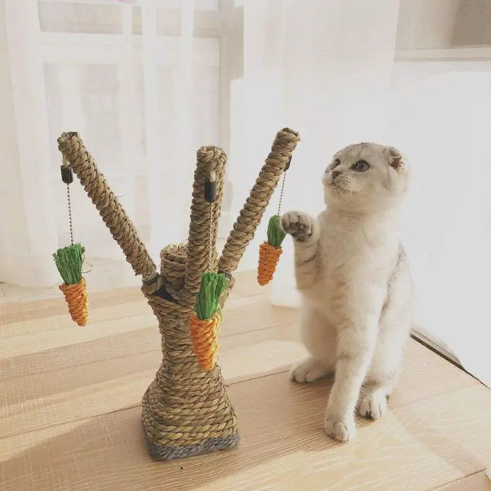 Carrot Carnival Cat Scratching Post