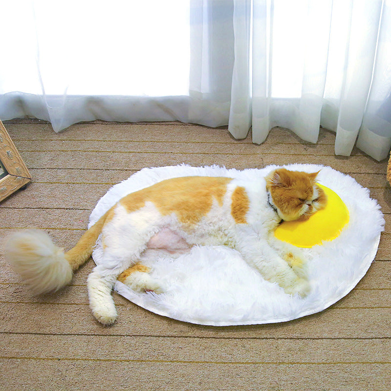 Sunny Side Up Cat Playmat
