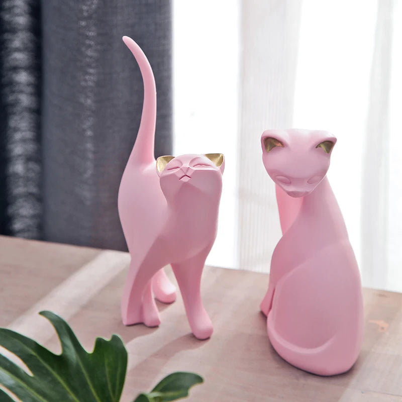 Purrfect Pose Cat Figurine