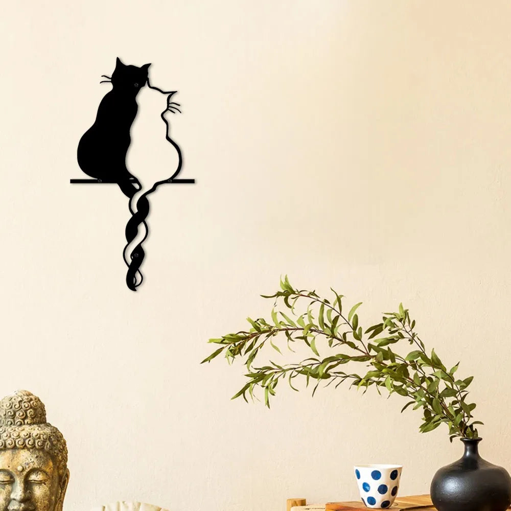 Purrfect Pair Cat Wall Art