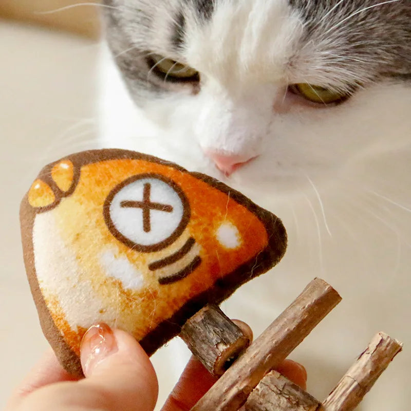 Fishbone Silvervine Cat Toy