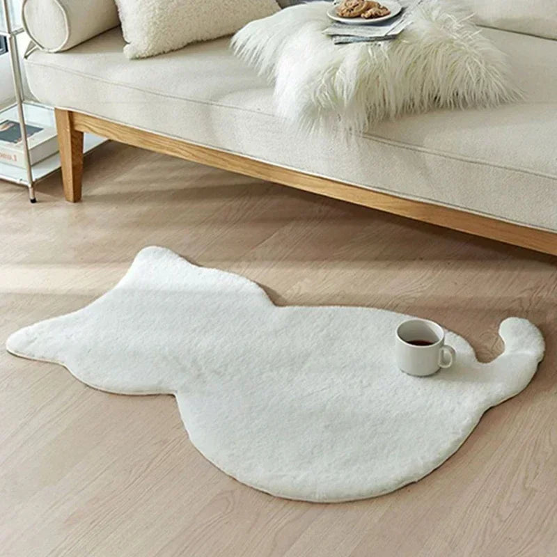 Purrfect Plush Cat Rug