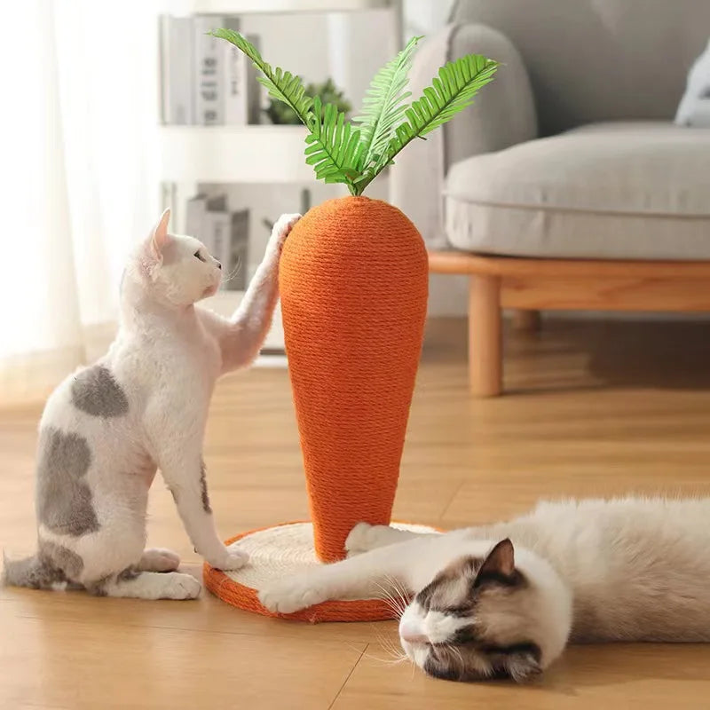 Paws & Carrots Cat Scratching Post