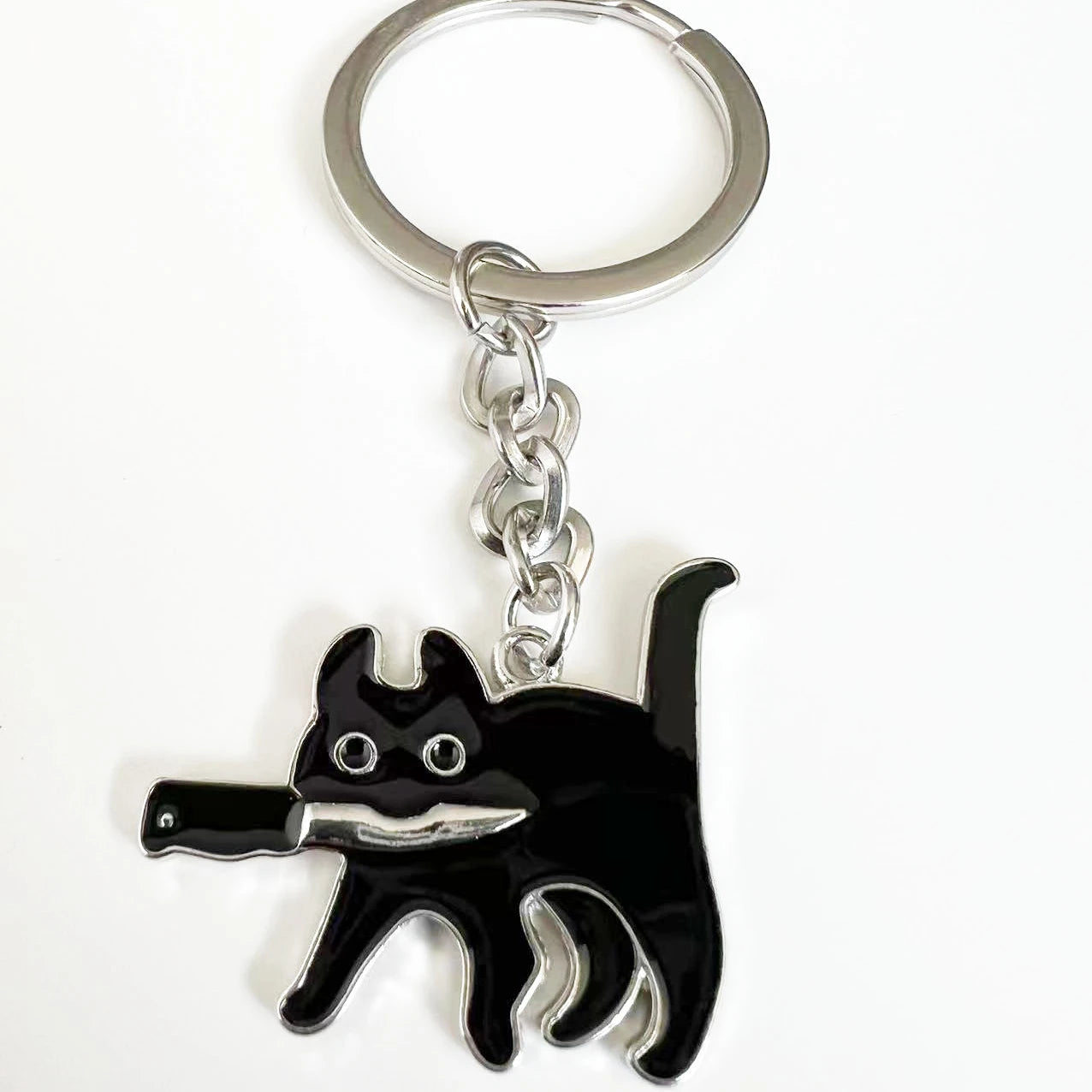 Killer Kitty Keychain