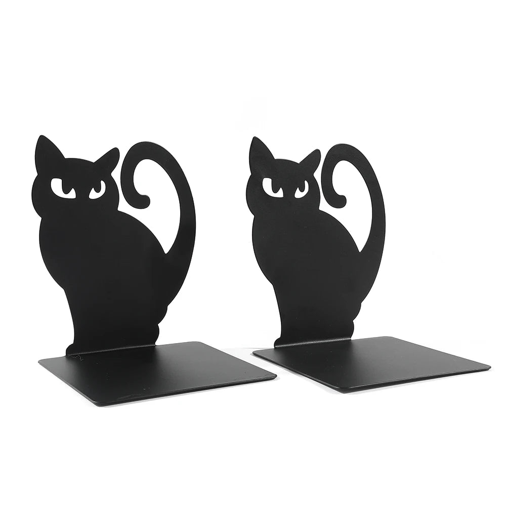 Black Cat Bookends