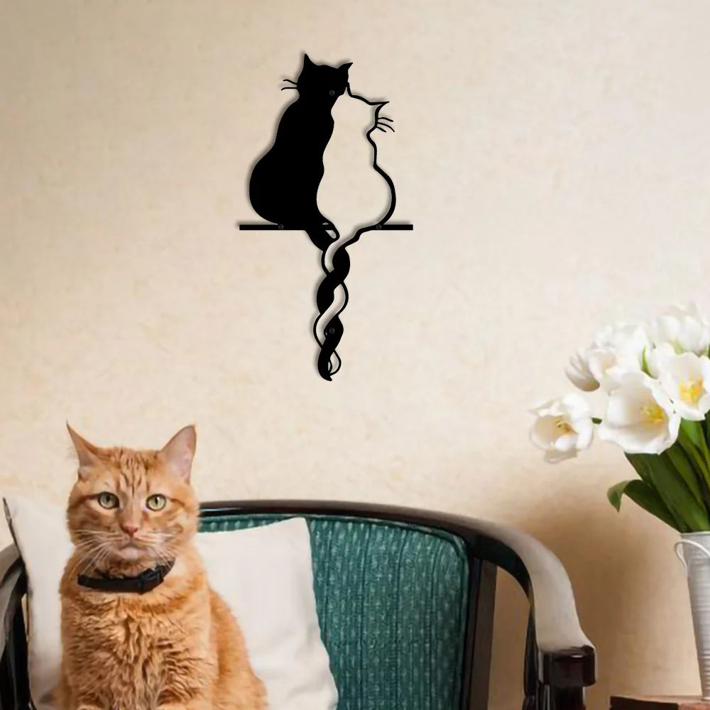 Purrfect Pair Cat Wall Art