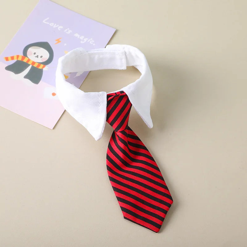 Corporate Kitty Necktie Collar