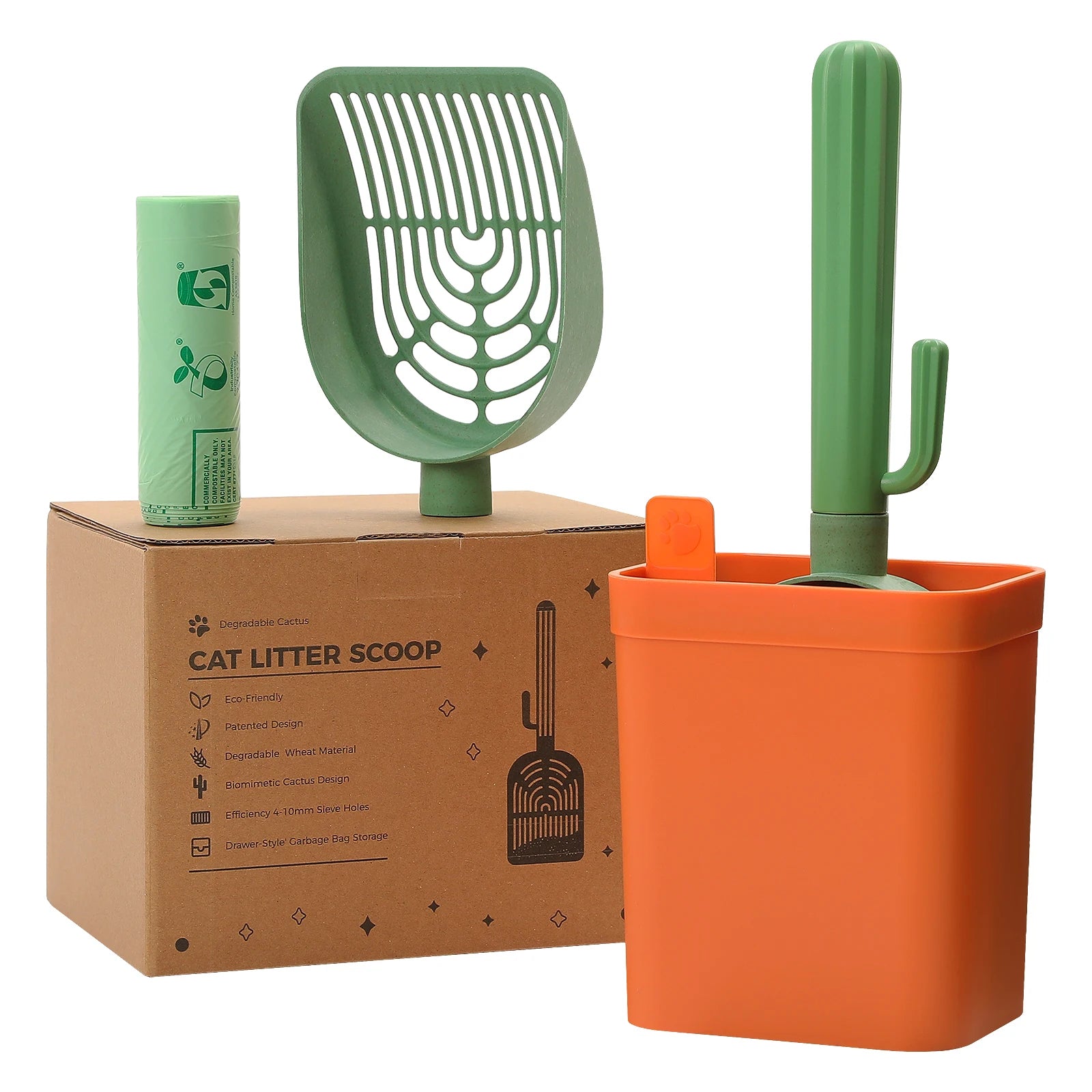 Desert Breeze Cat Litter Scoop Set