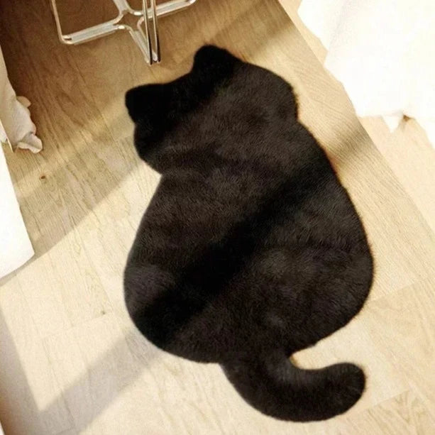 Purrfect Plush Cat Rug