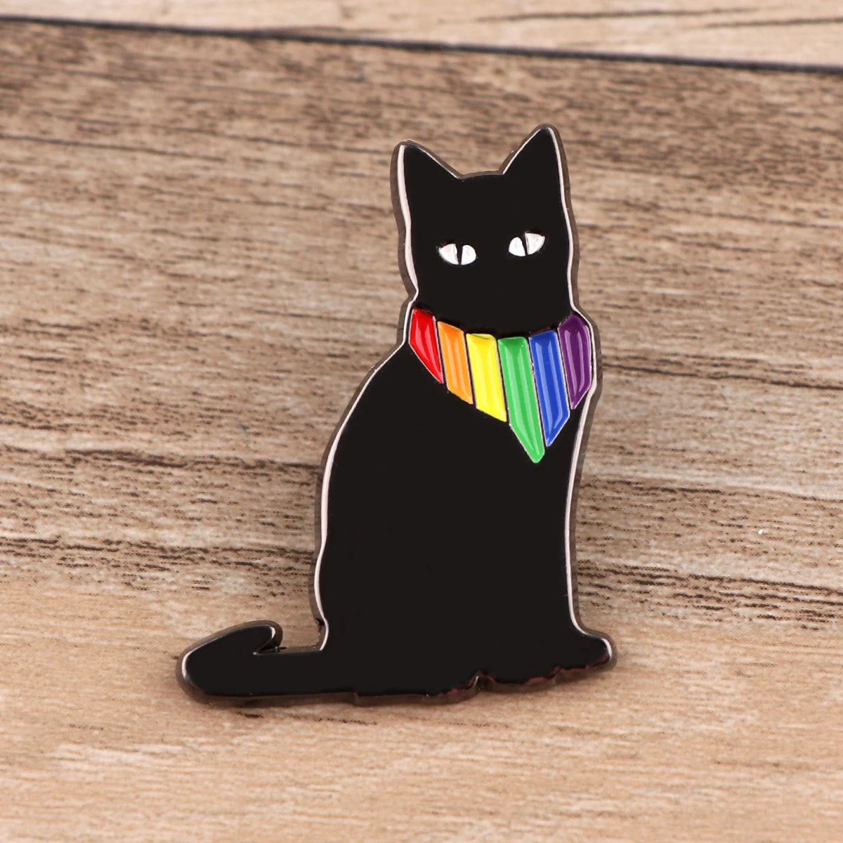 Paws for Pride Cat Pin