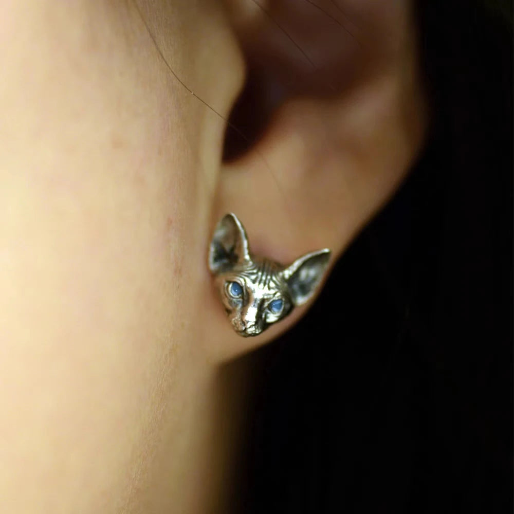 Sphynx Cat Earrings