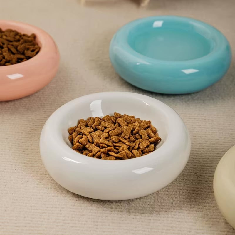 Feline Feast Ceramic Bowl