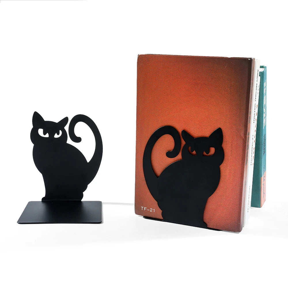 Black Cat Bookends