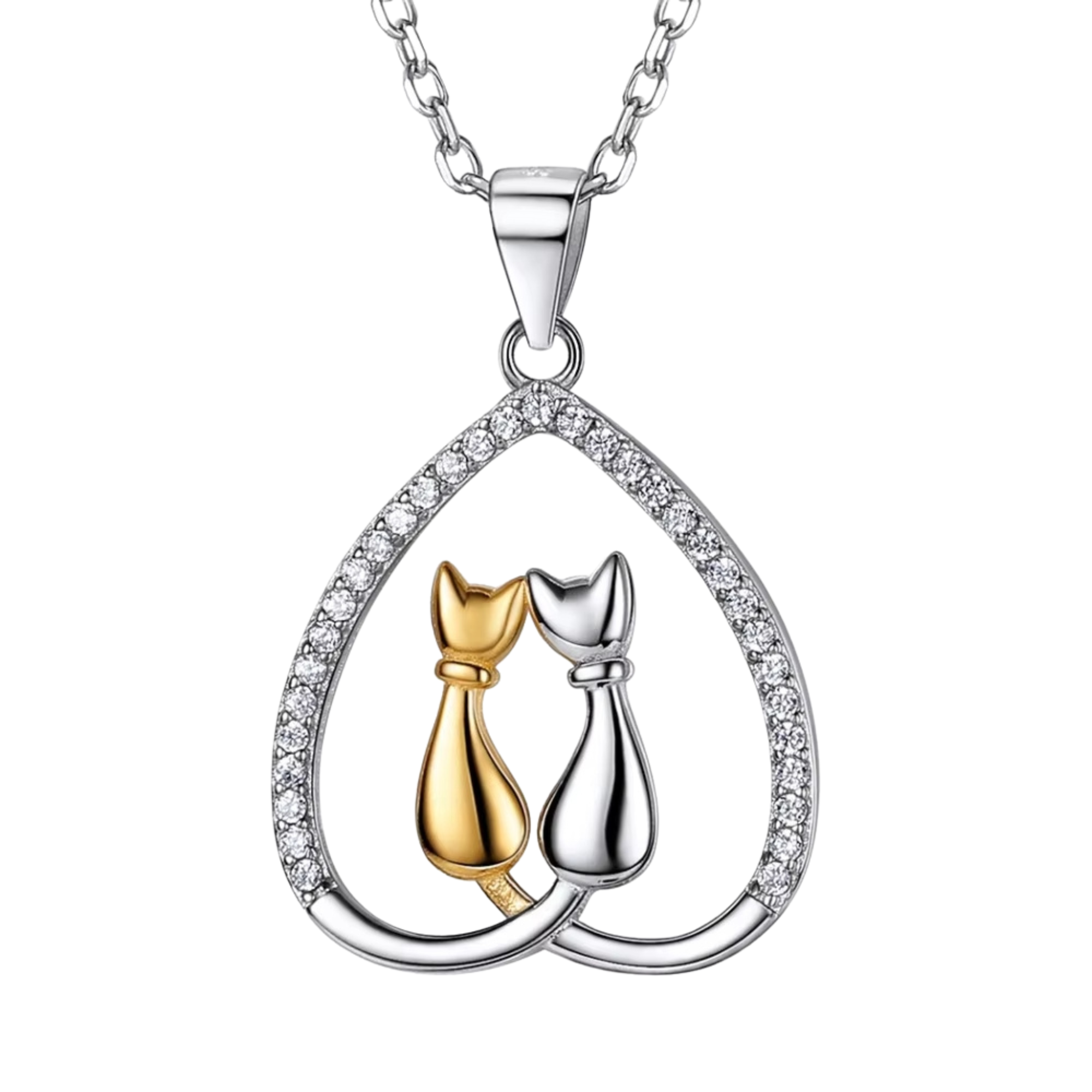 Purrfect Pair Necklace