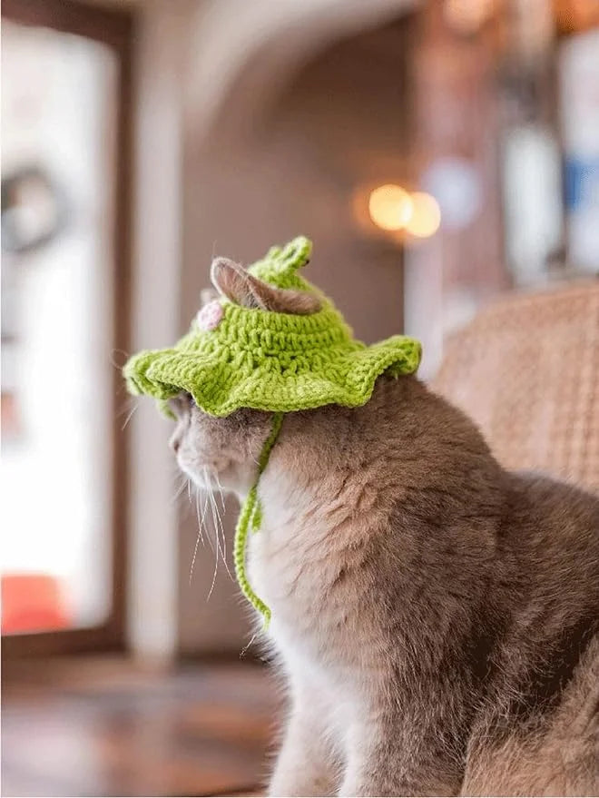 Handmade Kitty Knit Cap