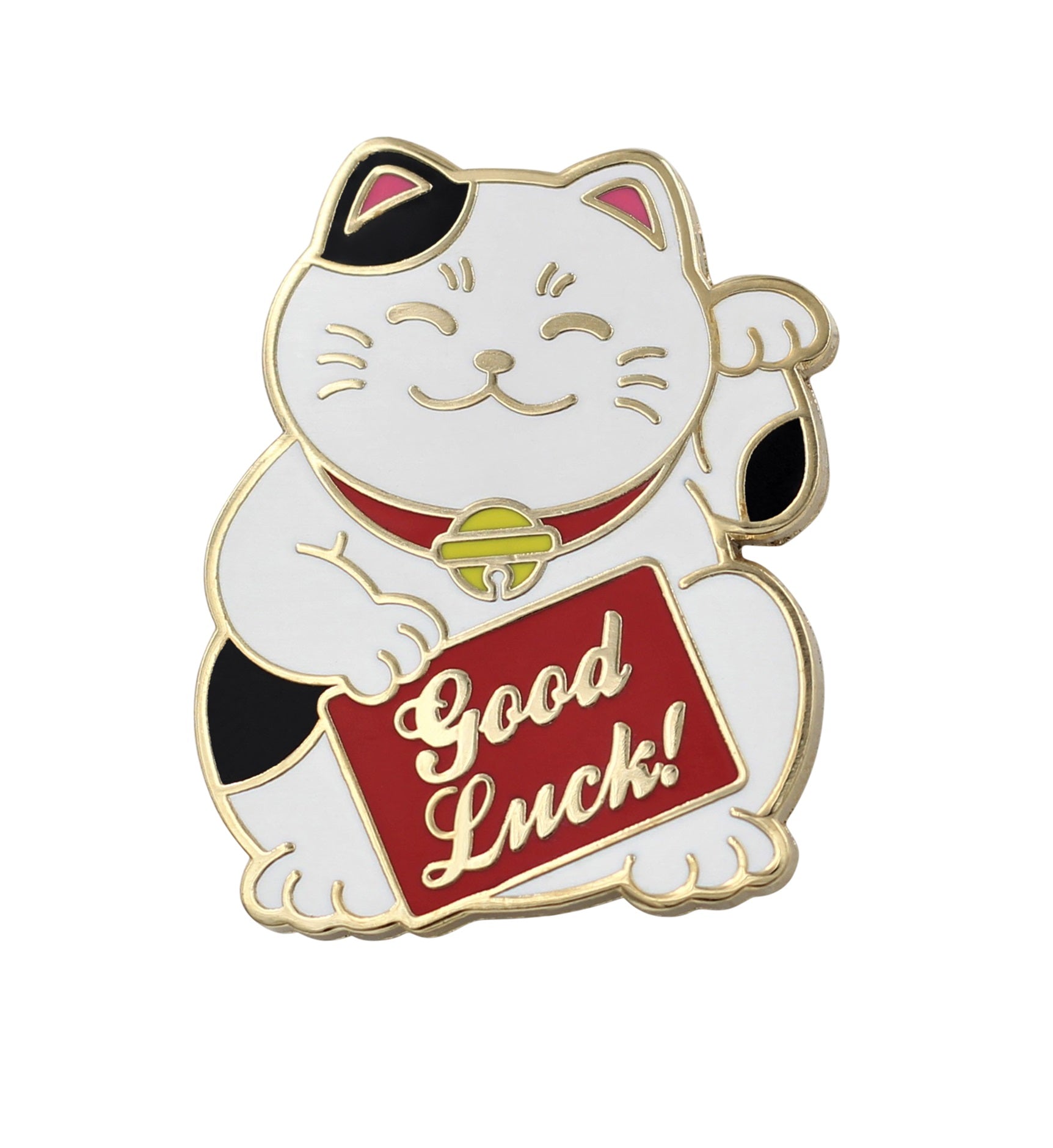 Maneki-neko Lucky Cat Pin