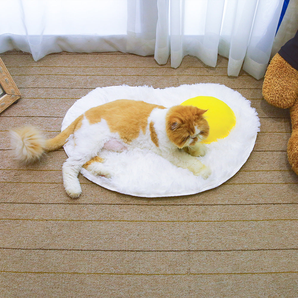 Sunny Side Up Cat Playmat