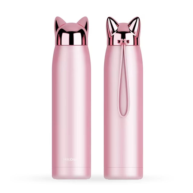 Kitty Kool Stainless Steel Vacuum Bottle